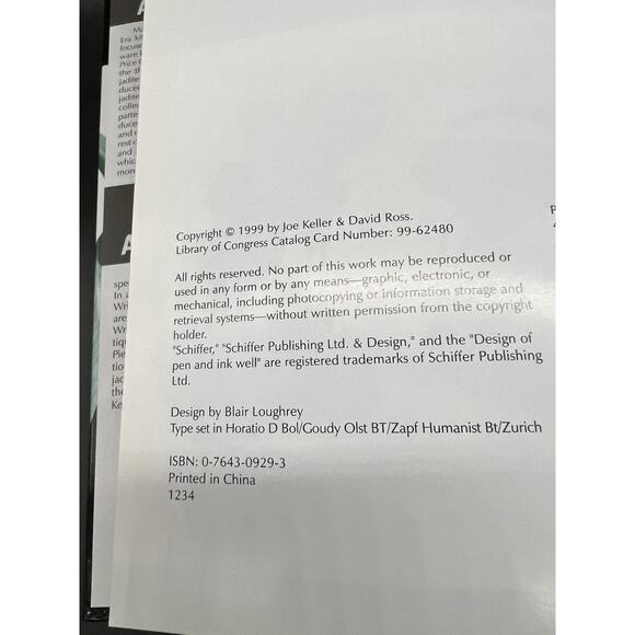 Jadite: An Identification & Price Guide By Joe Keller & David Ross Schiffer Book - Picture 9 of 10